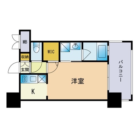 エンクレスト天神ＡＶＡＮＴの間取り