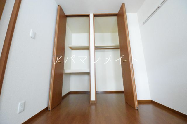 収納　大きなスペースがあり、収納には困りません