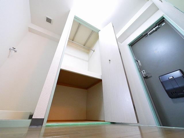 収納　十分な収納スペースがあります