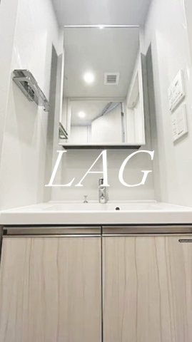 洗面設備　独立洗面台です。