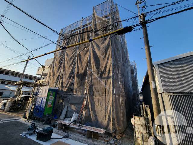 建物外観　建築中です