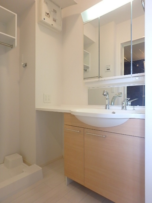 洗面設備　図面と現状に相違がある場合には現状を優先