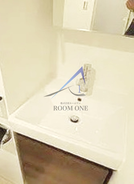 洗面設備　洗面台です。