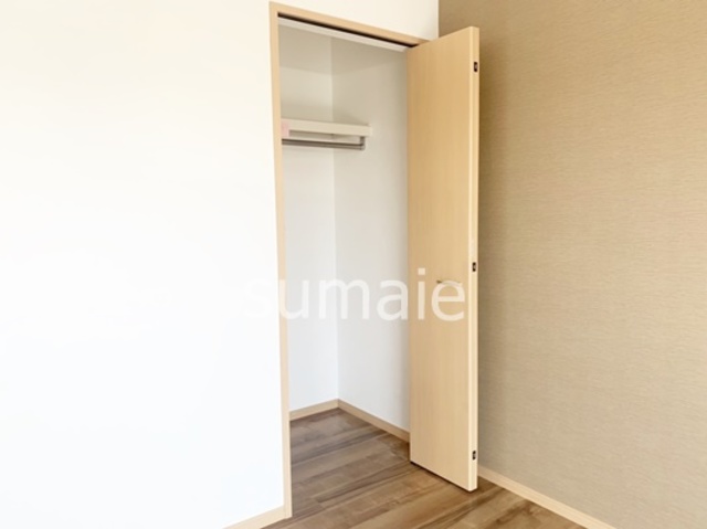 収納　クローゼット！