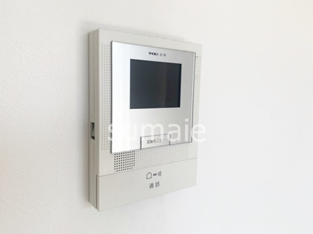セキュリティ　モニター付きインターホン！