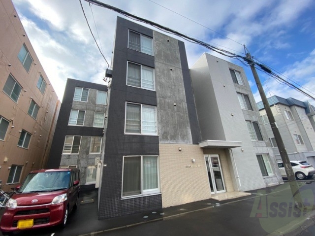 建物外観　札幌市北区北３６条西「ＨａｌｌｅｙＶｉｅｗ麻生」