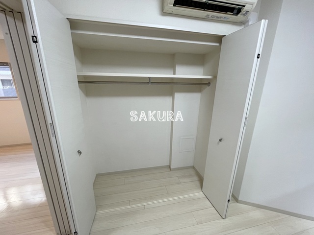 収納　お荷物の多い方でも安心のクローゼット付き♪