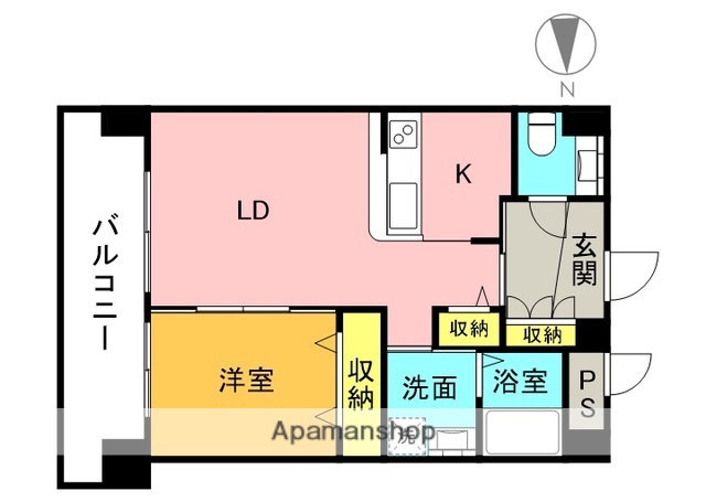 エンブレム持田の間取り写真
