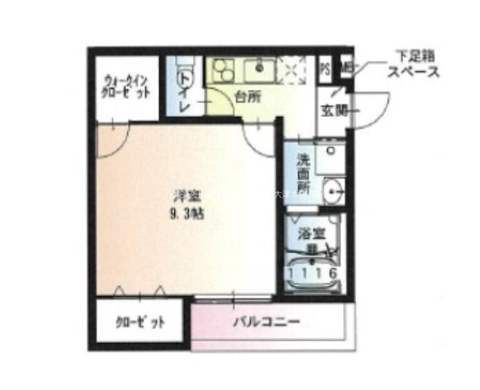 フジパレス岸和田駅北の間取り写真