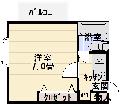 ハイタウン青井の間取り写真