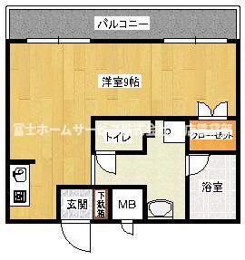 レガーレ長居公園の間取り写真