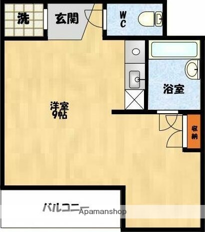 小田急小田原線 本厚木駅 バス乗車時間：21分 最寄りバス停で下車 徒歩2分 3階建 築33年の間取り写真