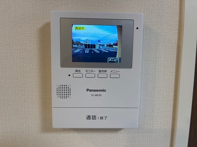 セキュリティ　モニター付きインターホン