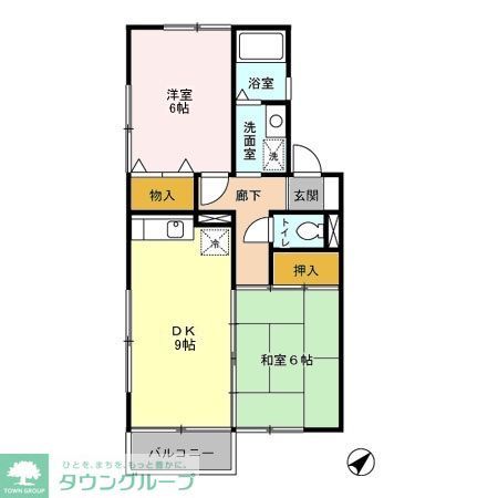 ナチュラルハウス Aの間取り写真