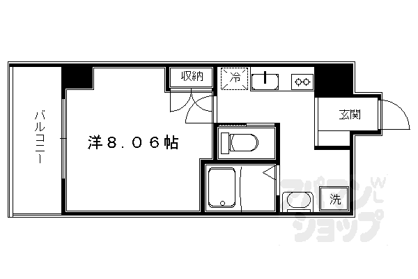 amistad洛の間取り写真