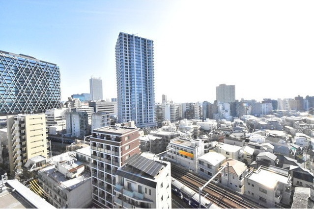 眺望　スクエアガーデン池袋　豊島区南池袋１
