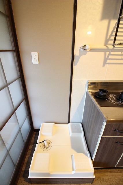 洗面設備　室内洗濯機置き場☆