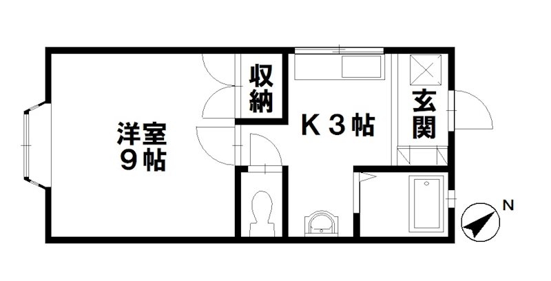 マーセルサワムラIIの間取り