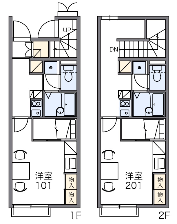 クレセントの間取り