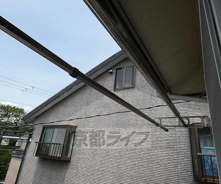 バルコニー　物干しです。
