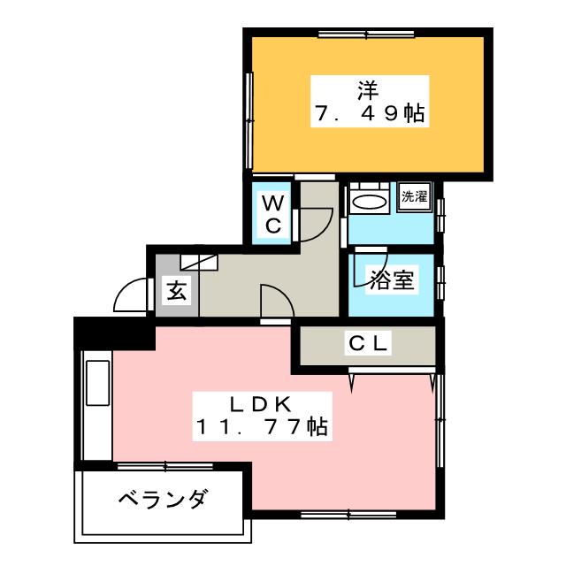 パルハイム８５の間取り