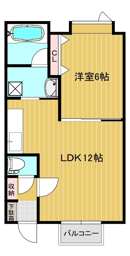 セピアの間取り