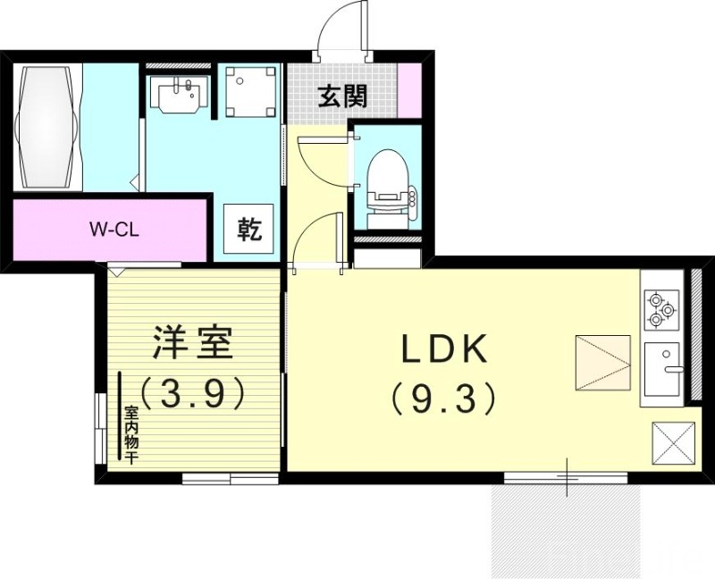 アンベリールの間取り