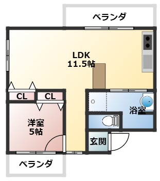 Casa Aglioの間取り