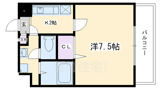 Ｒｏｙａｌ京都駅前の間取り