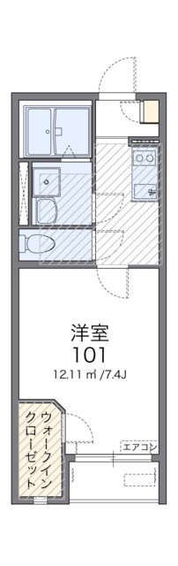 レオネクストラフテルの間取り