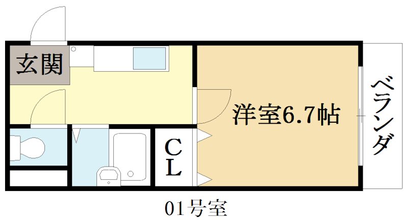 パステル壱番の間取り