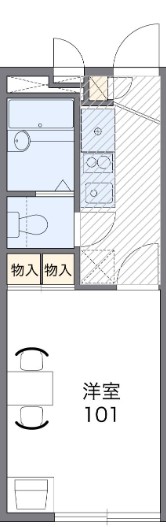 横浜市保土ケ谷区仏向町のマンションの間取り