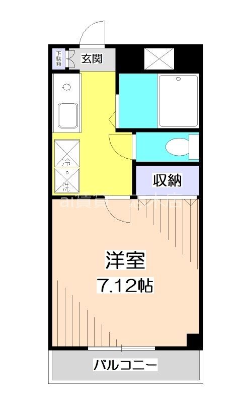 新座市野火止のマンションの間取り