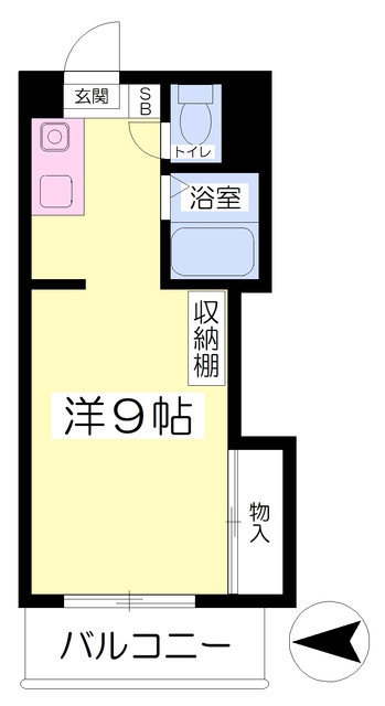 サンベール緑町の間取り