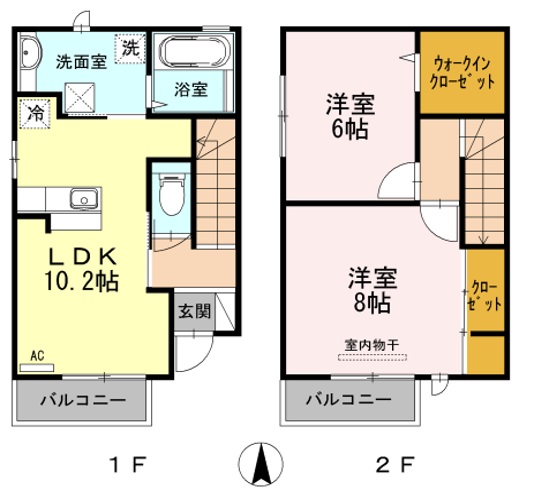 Ｐａｔｉｏ　ＶｉｅｎｔII　（ パティオヴィエント２ ）の間取り