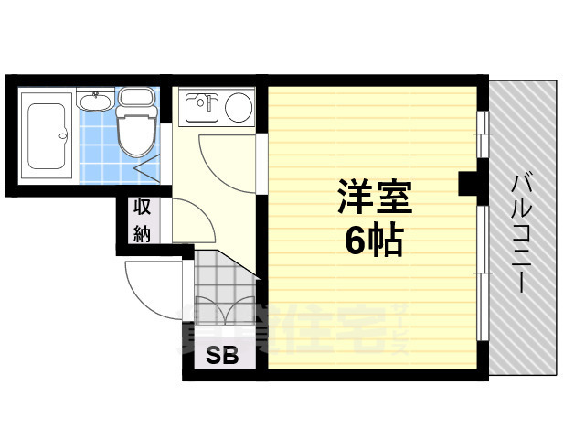 コーンステージ堺の間取り