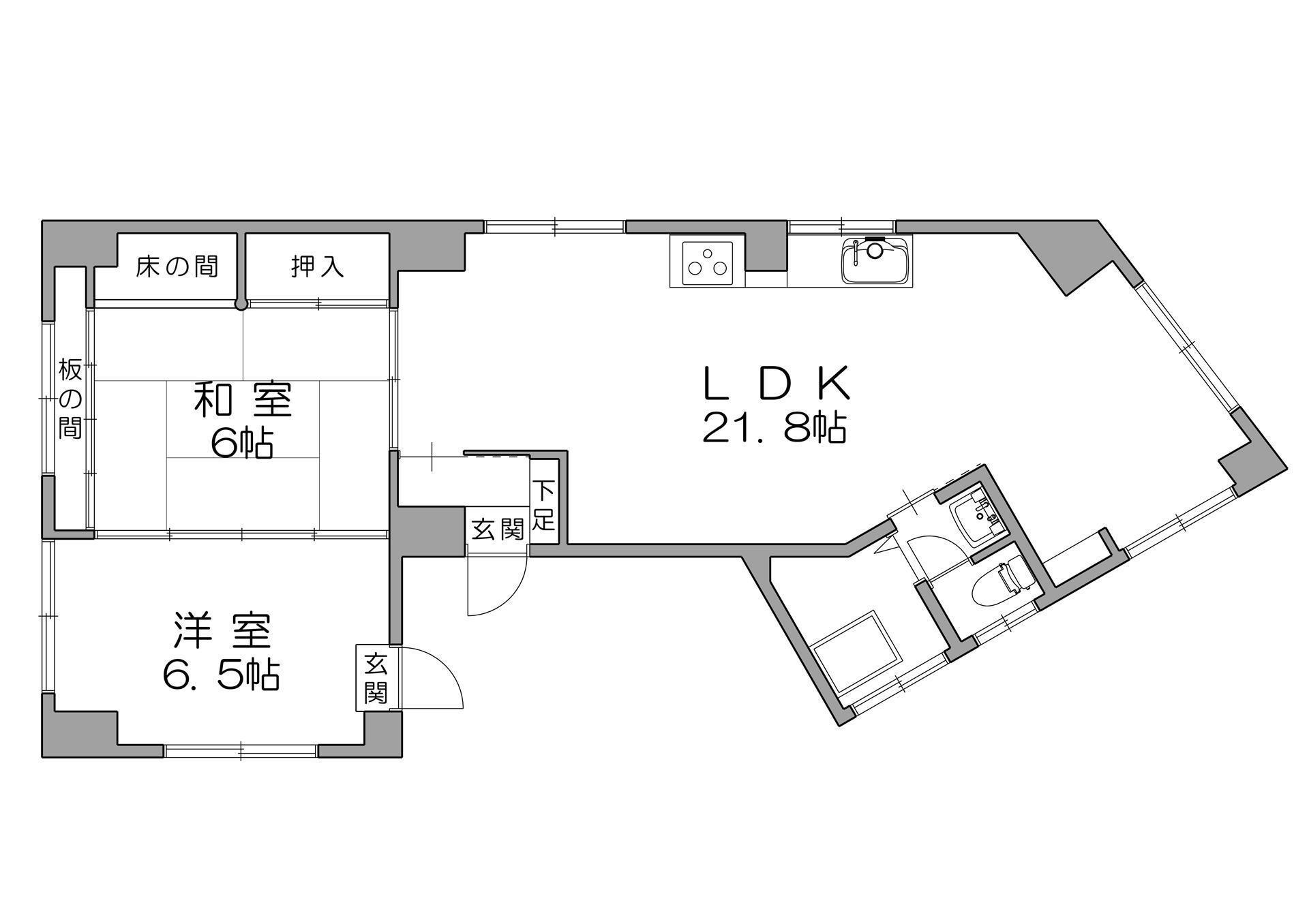 ＡＤビルの間取り