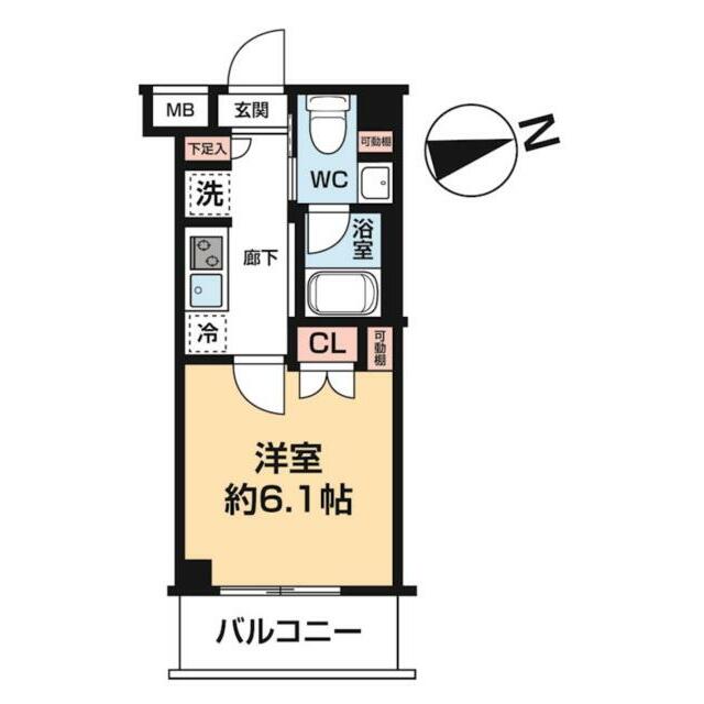 ＡＺＥＳＴ川口の間取り