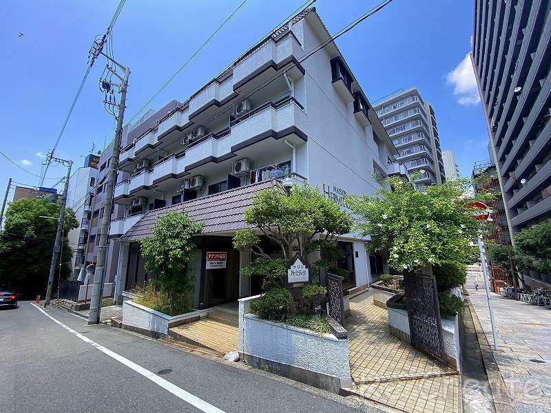 大阪市天王寺区生玉町のマンションの建物外観