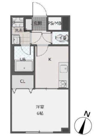 藤沢市南藤沢のマンションの間取り