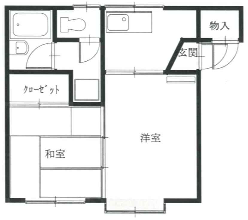 ガーデンプレイス　酒田市北新町2丁目の間取り