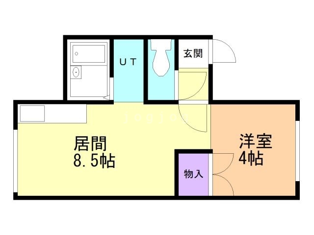 アパートメント脇坂の間取り