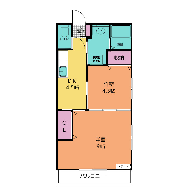 アゼリアIIの間取り