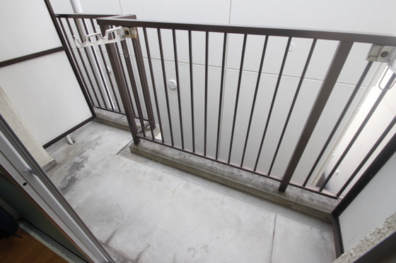 バルコニー　※別部屋の写真です