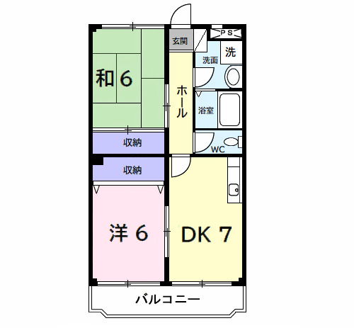 ハーモニーヒルズの間取り