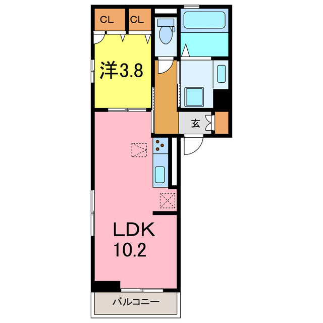 （仮）D-ROOM桜井町の間取り