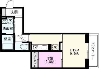 ディール北浦和Iの間取り