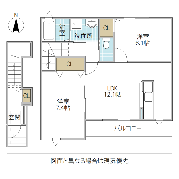 フィデールの間取り