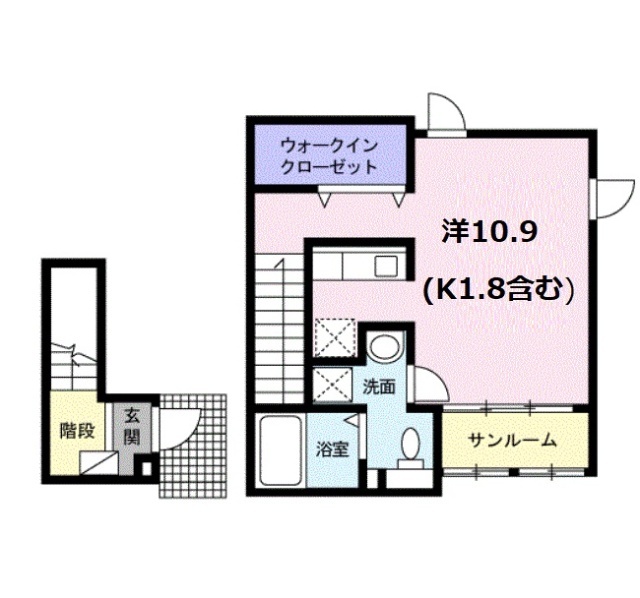 シャルマンミチＦＰの間取り