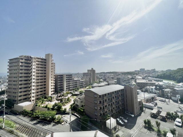 【羽曳野市栄町のマンションの眺望】